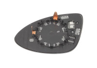 Mirror glass, outside mirror