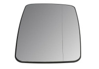 Mirror glass, outside mirror