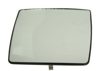 Mirror glass, outside mirror