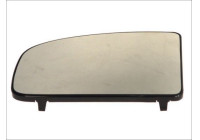 Mirror glass, outside mirror