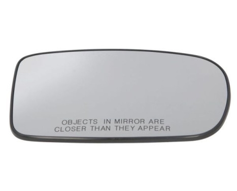 Mirror glass, outside mirror