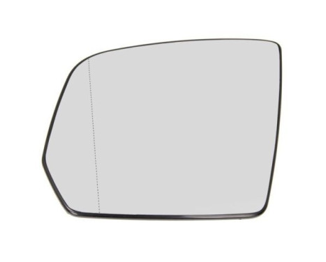 Mirror glass, outside mirror