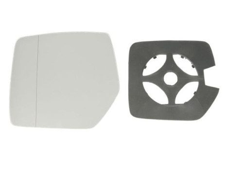 Mirror glass, outside mirror