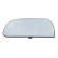 Mirror glass, outside mirror