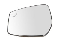 Mirror glass, outside mirror