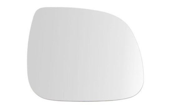 Mirror glass, outside mirror