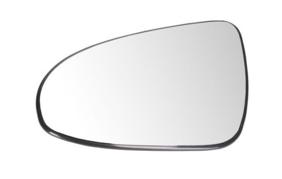 Mirror glass, outside mirror