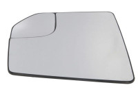 Mirror glass, outside mirror