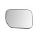 Mirror glass, outside mirror