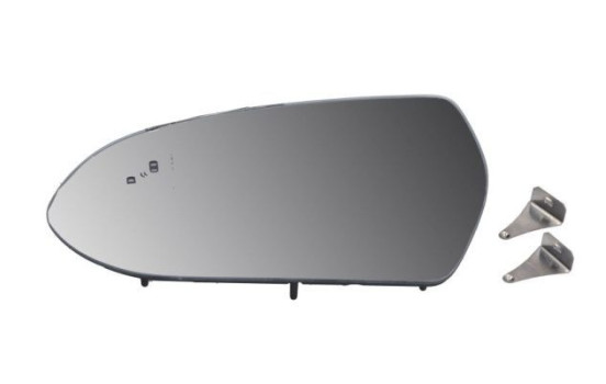 Mirror glass, outside mirror