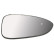 Mirror glass, outside mirror