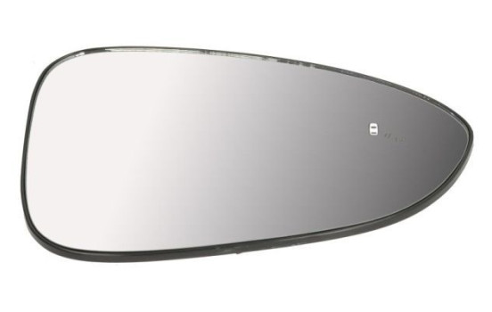Mirror glass, outside mirror