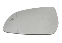 Mirror glass, outside mirror