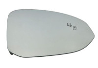 Mirror glass, outside mirror