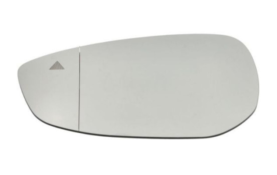 Mirror glass, outside mirror