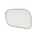 Mirror glass, outside mirror