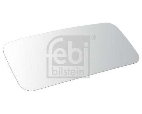 Mirror glass, outside mirror