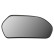 Mirror glass, outside mirror