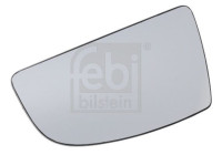 Mirror glass, wide-angle mirror