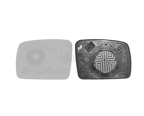 Mirror Glass, Wing Mirror 0255837 Hagus