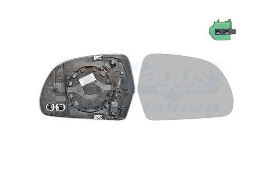 Mirror Glass, Wing Mirror 0334866U Hagus