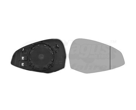 Mirror Glass, Wing Mirror 0346838 Hagus