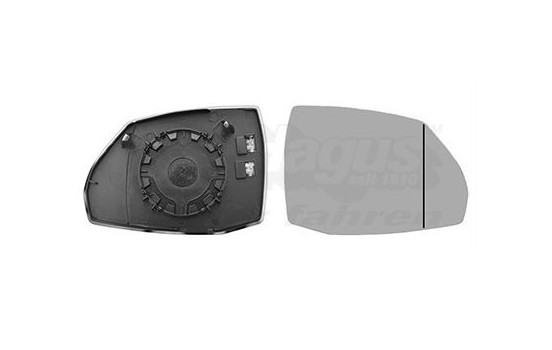 Mirror Glass, Wing Mirror 0386838 Hagus