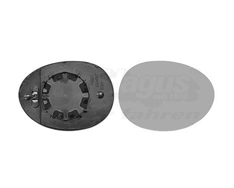 Mirror Glass, Wing Mirror 0518838 Hagus