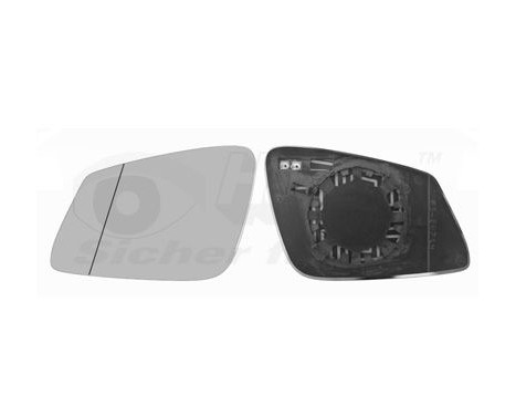 Mirror Glass, Wing Mirror 0617837 Van Wezel, Image 2