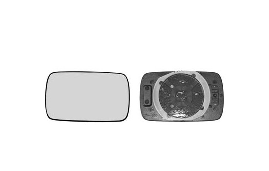Mirror Glass, Wing Mirror 0620831 Hagus