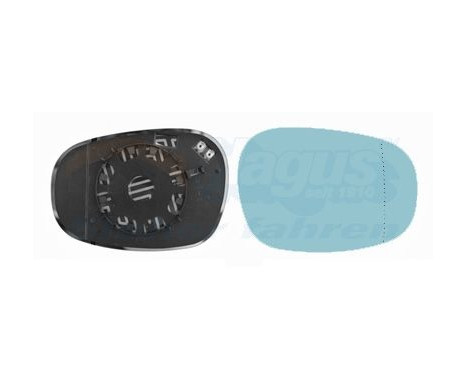 Mirror Glass, Wing Mirror 0667838 Hagus, Image 2