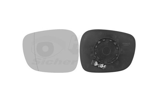Mirror Glass, Wing Mirror 0678837 Van Wezel