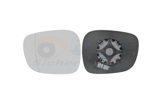 Mirror Glass, Wing Mirror 0678837U Hagus