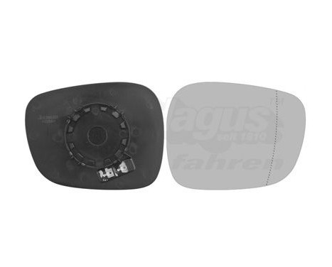 Mirror Glass, Wing Mirror 0678838 Hagus