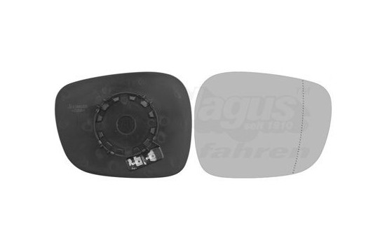 Mirror Glass, Wing Mirror 0678838 Van Wezel