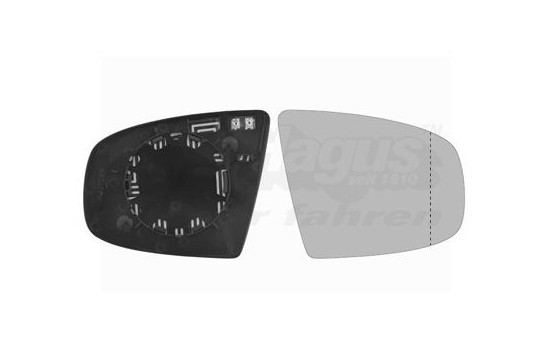 Mirror Glass, Wing Mirror 0687838 Van Wezel