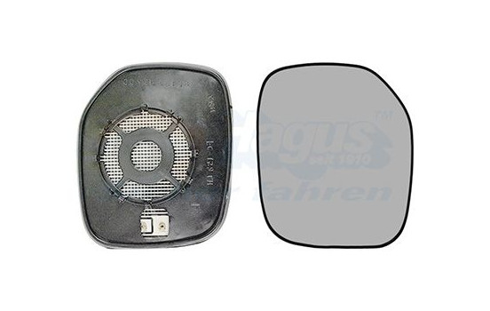 Mirror Glass, Wing Mirror 0903838 Hagus, Image 3