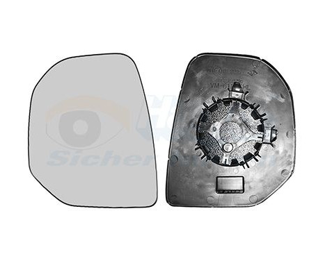 Mirror Glass, Wing Mirror 0905831 Hagus, Image 2