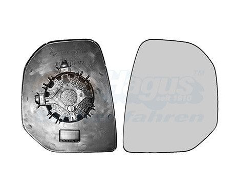 Mirror Glass, Wing Mirror 0905832 Hagus, Image 2