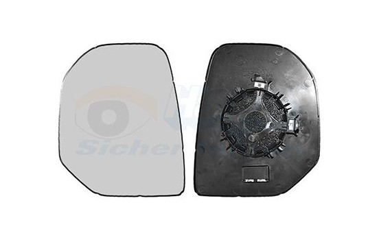 Mirror Glass, Wing Mirror 0905837 Hagus, Image 2