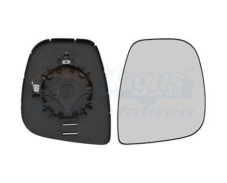 Mirror Glass, Wing Mirror 0906832 Hagus