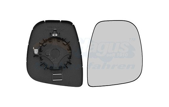 Mirror Glass, Wing Mirror 0906832 Hagus