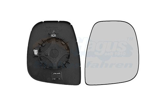 Mirror Glass, Wing Mirror 0906838 Hagus