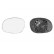 Mirror Glass, Wing Mirror 0925831 Hagus