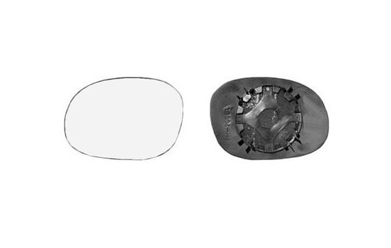 Mirror Glass, Wing Mirror 0925831 Hagus