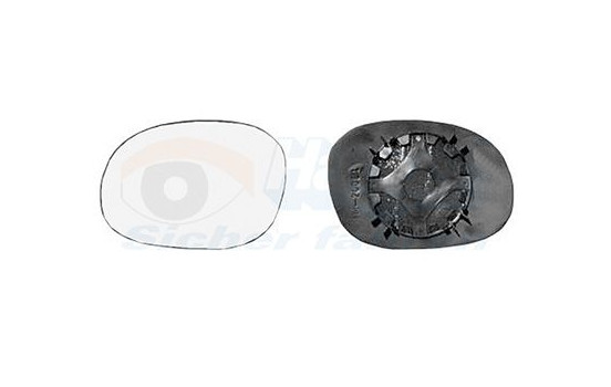 Mirror Glass, Wing Mirror 0925831 Hagus, Image 2