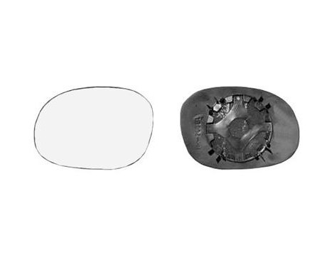 Mirror Glass, Wing Mirror 0925832 Hagus