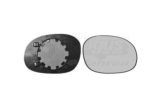 Mirror Glass, Wing Mirror 0925838 Hagus