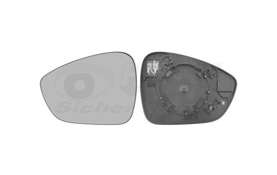 Mirror Glass, Wing Mirror 0954837 Hagus