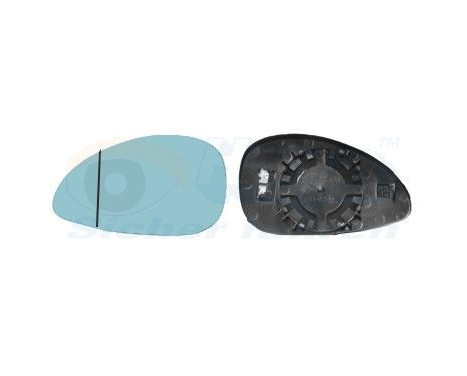 Mirror Glass, Wing Mirror 0970835 Hagus, Image 2